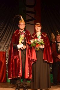 Das neue MCC-Prinzenpaar Hannes I. und Eva-Maria III.