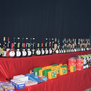 Bei der Tombola gab es wie immer tolle Preise zu gewinnen