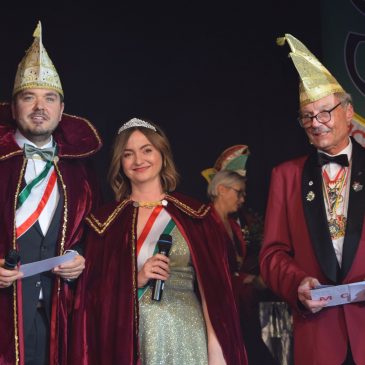 Der MCC präsentiert zur Faschingseröffnung sein Prinzenpaar der Session 2025/2026