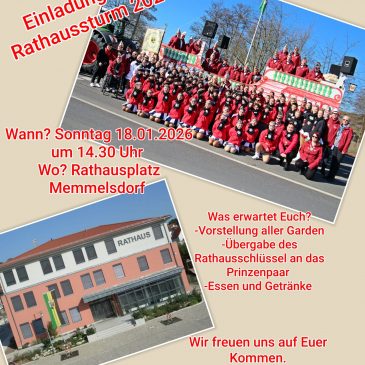 Rathaussturm am 18. Januar 2026 auf dem Rathausplatz