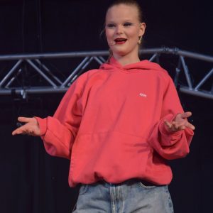 Die erst 12-jährige Amelie Pager war der Shooting-Star der Gala