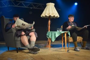 Trafen mit ihrem Humor den Nerv der Gala-Besucher: Ignatz und Siggi alias Lukas Meter und Jonas Dursch